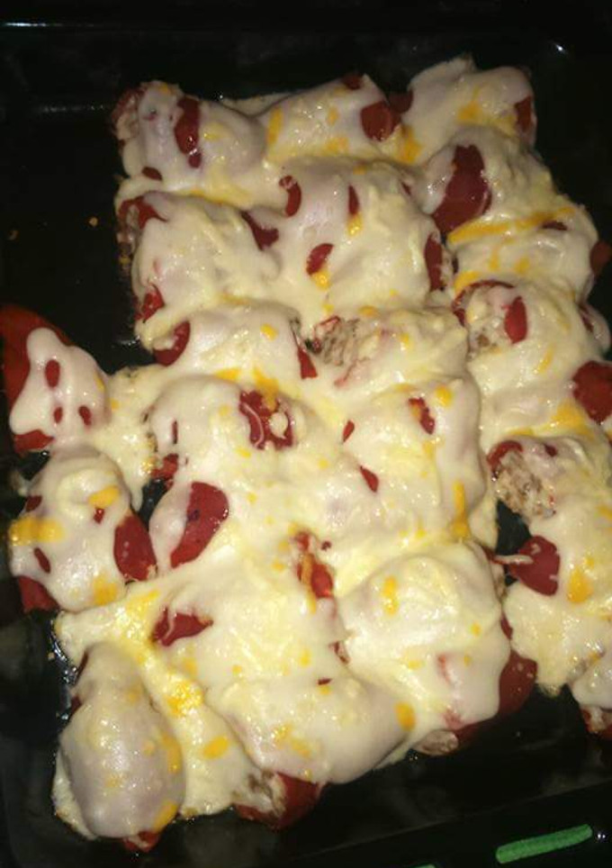 Una foto de Pimientos rellenos de carne