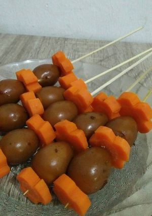 Foto resep Sate Telur Puyuh (Bekal Sekolah)