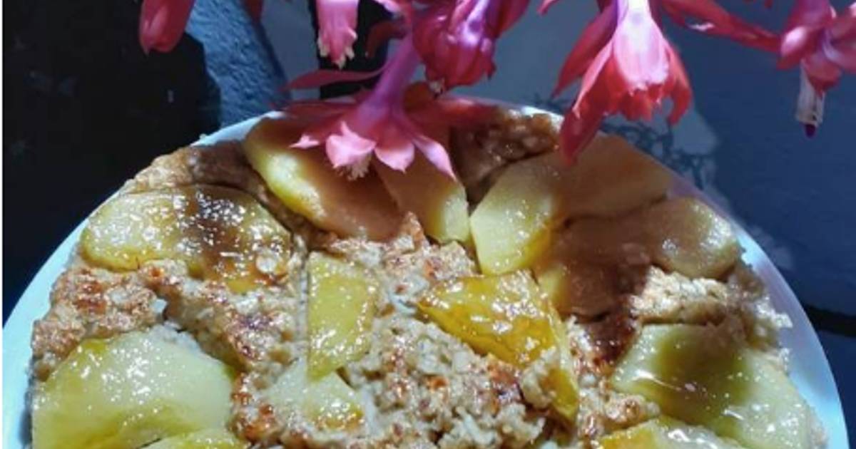 Tortilla de avena banana y manzana Receta de Recetas Con Amor Cookpad