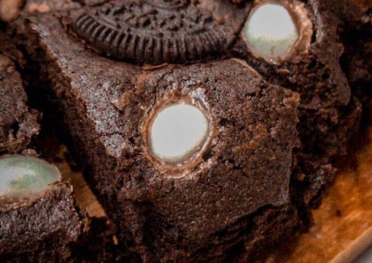 Fudgy Brownies Oreo