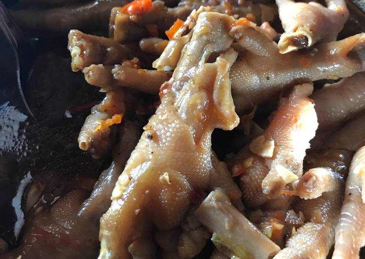 Ceker Pedas Manis Empuk