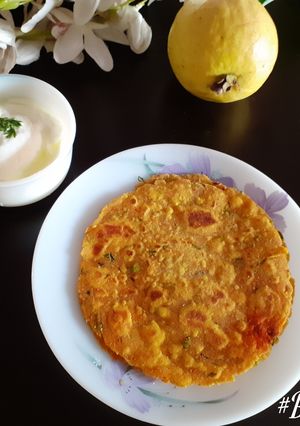 A picture of Guava Parathas.