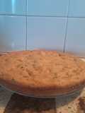 Bizcochuelo dulce de zapallito y zanahoria vegano
