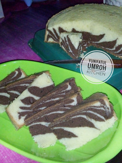 Foto resep Zebra Cake Panggang