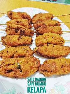 Foto resep 51. Sate Daging Sapi Bumbu Kelapa