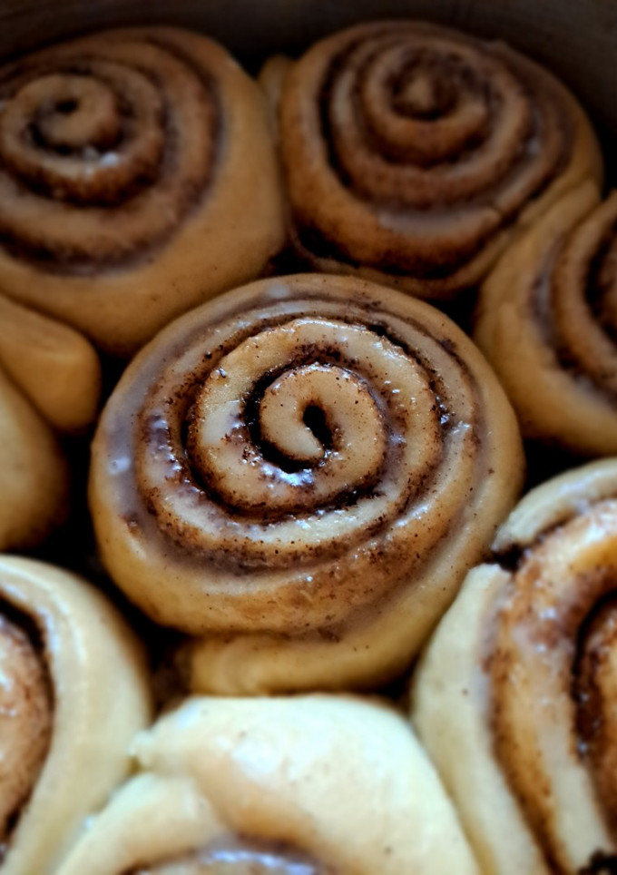 Una foto de Rollos de canela