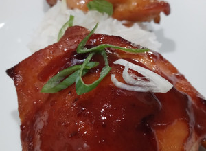 A picture of Chinese BBQ Chicken Marinade.