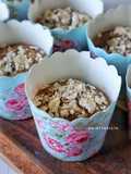 Banana oatmeal muffins (gluten free)