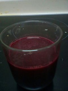 صورة لوصفة عصير الشمندر