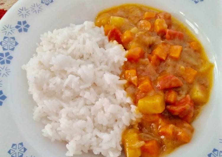 Cara Terbaik Di Rumah(Ceritanya) Nasi Kare Jepang