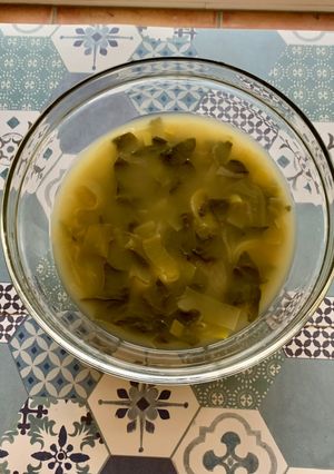 Una foto de Sopita de verduras