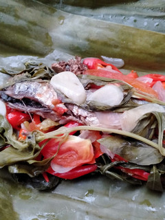 Foto resep 6. Pepes ikan peda (asin)