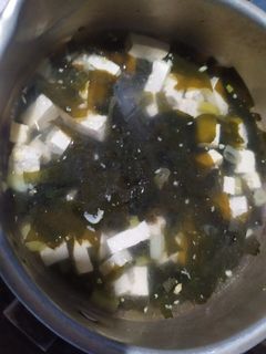 Foto resep Sup tahu rumput laut