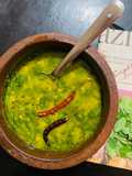 Drumstick leaves moong dal