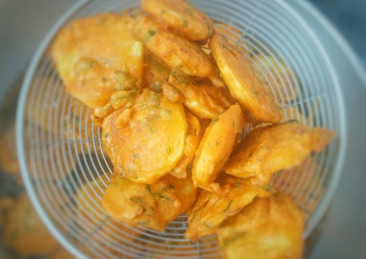 Recipe of Homemade Potato bhajia