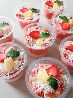 Foto resep Jelly Salad Buah Keju