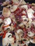 Ceviche de champiñones