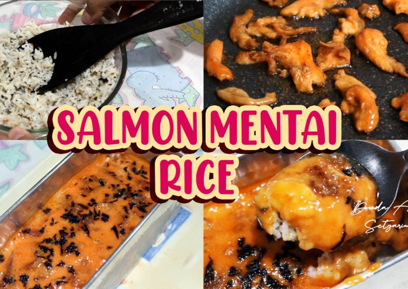 Resep Salmon Mentai Rice (ANTI RIBET TANPA OVEN, TANPA TORCH), Enak
Banget