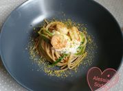 Una foto di pasta stracciatella