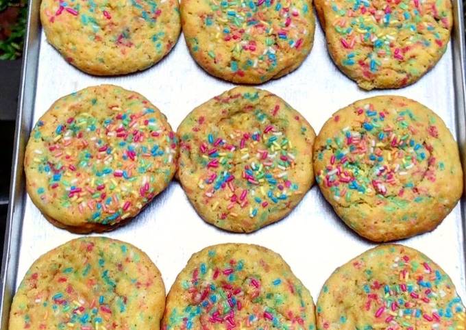 FUNFETTI SOFT COOKIES 💖🤩💖