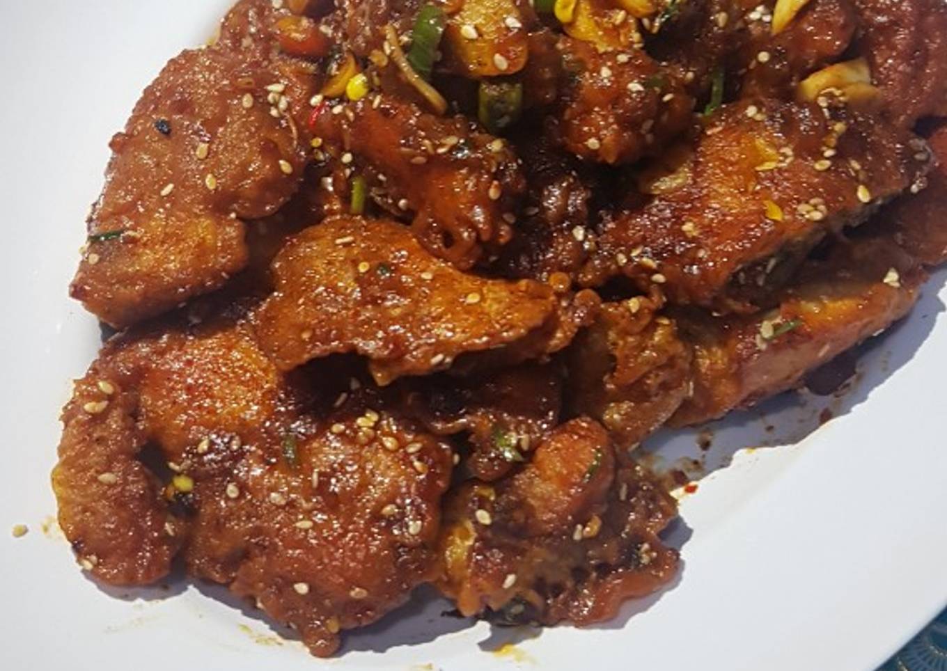 Ayam Teriyaki saos Gochujang