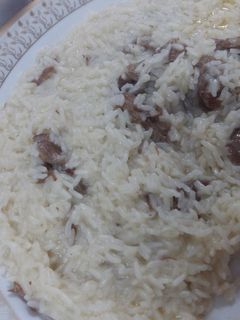 صورة لوصفة سليق باللحم.