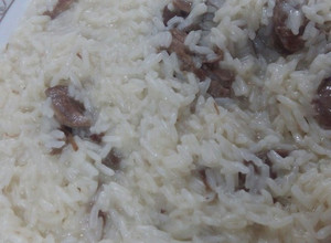 صورة لوصفة سليق باللحم.