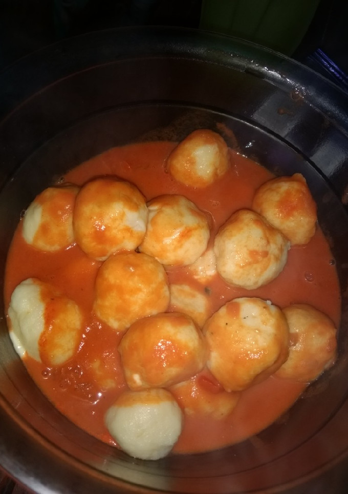 Una foto de Ñoquis rellenos 🧀