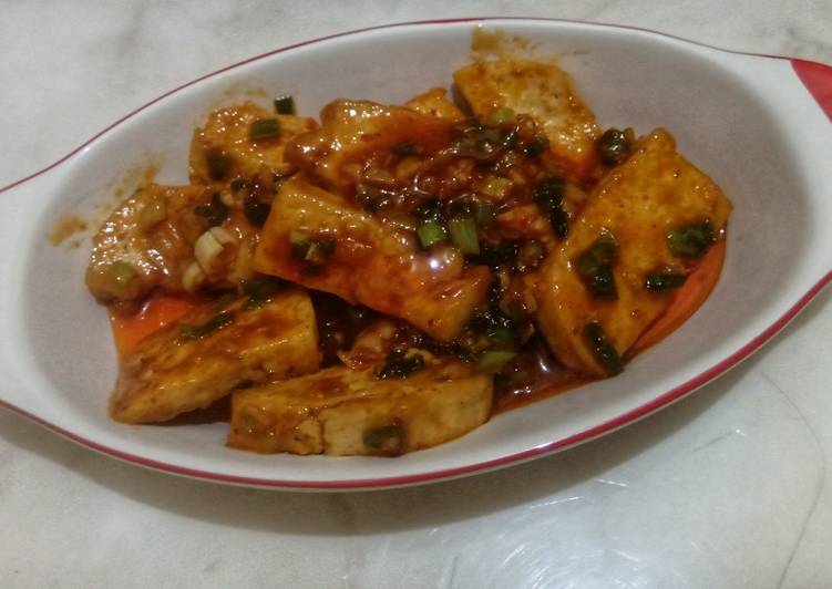 Spicy tofu - korean style