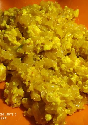 A picture of Paneer bhurji.