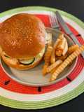 Homemade Hamburger (Bánh mì burger)