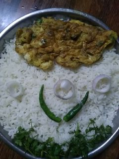 ডিম ভাজা রেসিপির প্রধান ছবি