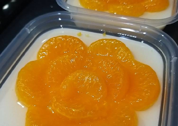Pudding jeruk