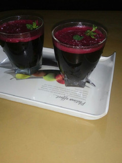 A picture of Beetroot juice.