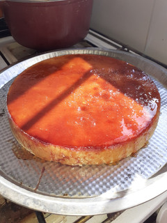 Una foto de Budín de pan súper fácil