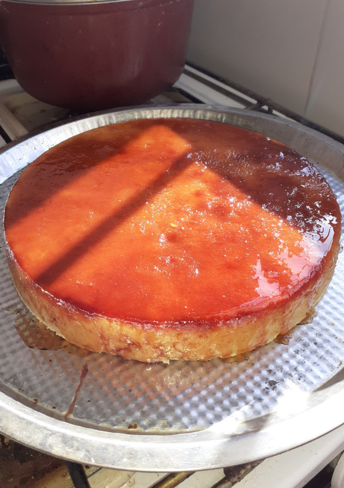 Una foto de Budín de pan súper fácil
