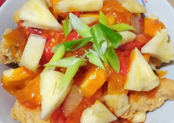 Resep Ayam asam manis yang Bisa Manjain Lidah