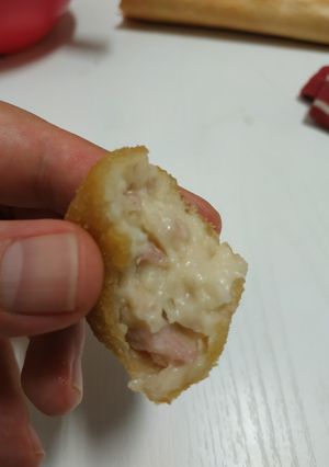 Una foto de Receta aprovechamiento. Croquetas de codillo asado