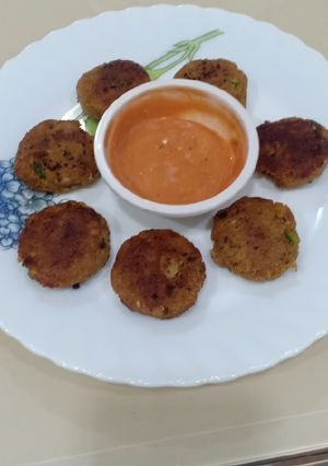 A picture of Cheesy Bread cutlet.