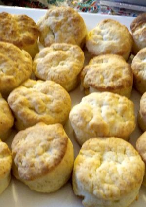 Una foto de Scones/ Scones de queso