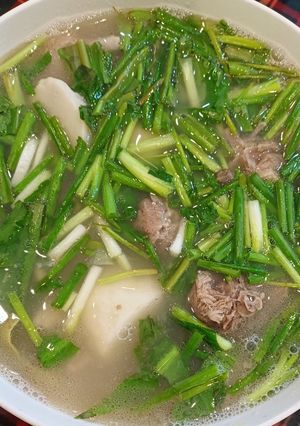 Hình của món Canh vịt nấu sấu.