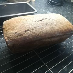 A picture of 100% Rye Sourdough.