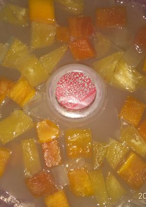 Foto resep Puding koktail buah