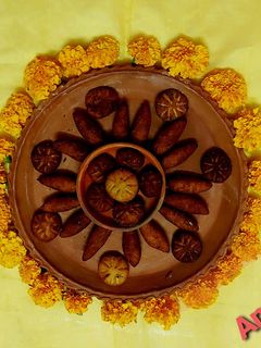 মিষ্টি আলুর ভাজা পিঠে(mishti aloor bhaja pithe recipe in Bengali) রেসিপির প্রধান ছবি