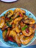 Udang bumbu BBQ taiwan
