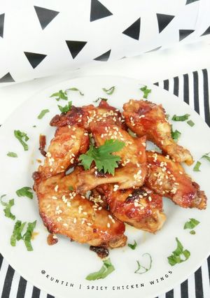 Foto resep Spicy Chicken Wings