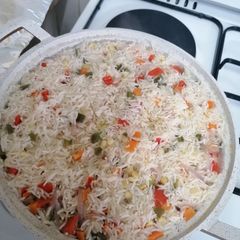 A picture of Vegetable rice.