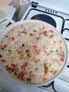 A picture of Vegetable rice.