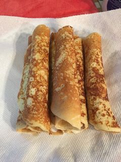صورة لوصفة كريب بالجبن والعسل