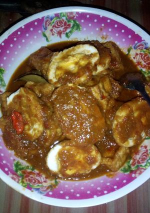 Foto resep Tahu & telur bumbu bali 🍅